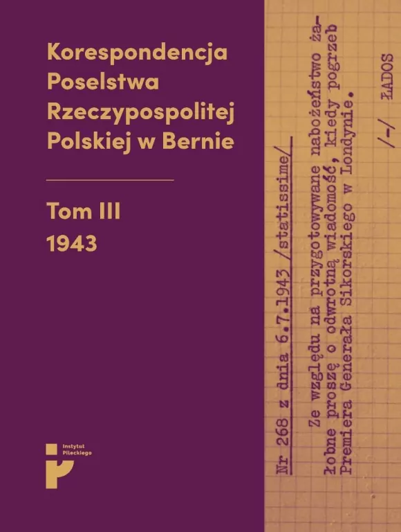 Korespondencja Poselstwa Rzeczypospolitej Polskiej - tantis.pl