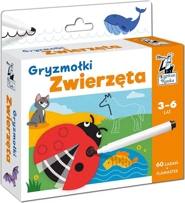 Zwierzęta. Gryzmołki. Kapitan Nauka - tantis.pl