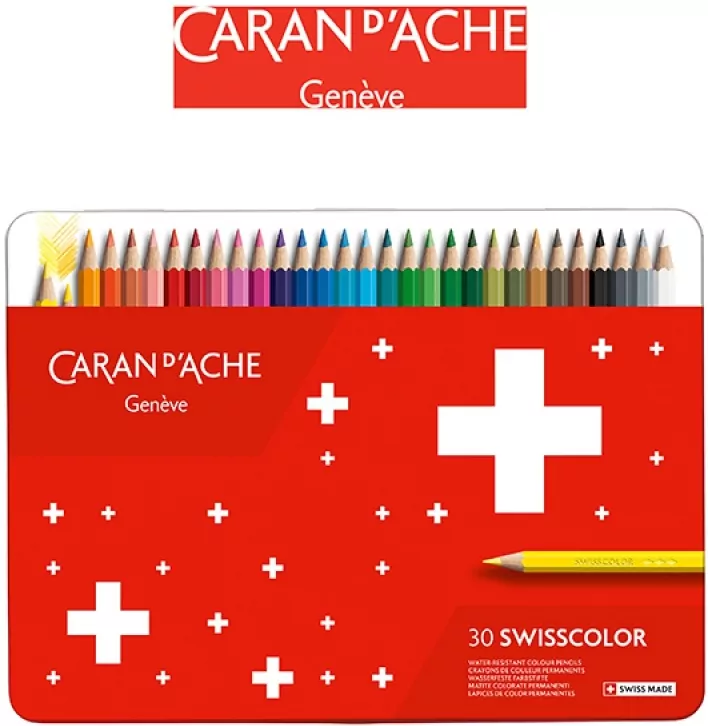 Kredki ołówkowe Swisscolor 30 kolorów - tantis.pl