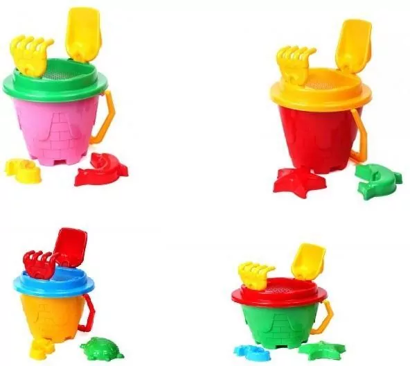 Zestaw do piasku. Zamek MIX - tantis.pl