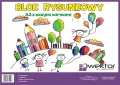 Blok rysunkowy A3/20K biały - tantis.pl