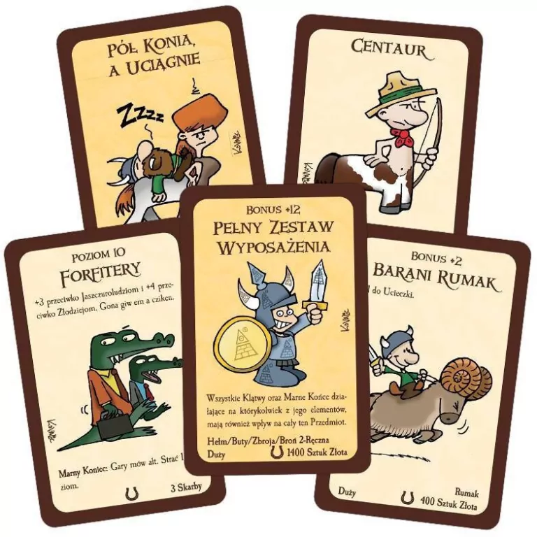 Munchkin 8. Pół konia, a uciągnie - tantis.pl