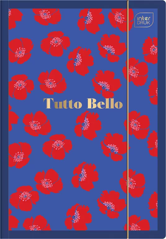 Teczka z gumką A4+ Metalic Tutto Bello - tantis.pl