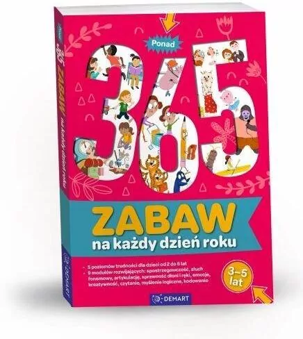 Ponad 365 zabaw na każdy dzień roku. Wiek 3-5 lat - tantis.pl