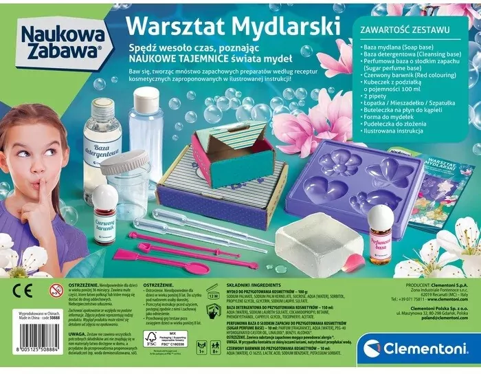 Warsztat mydlarski. Naukowa zabawa - tantis.pl