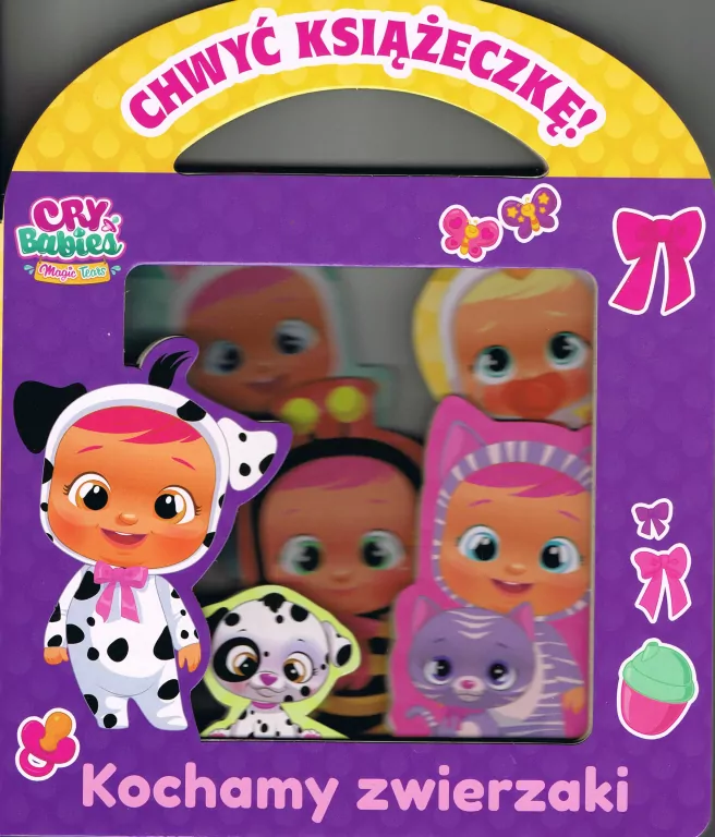 Cry Babies. Kochamy zwierzaki. Chwyć Książeczkę cz. 1 - tantis.pl