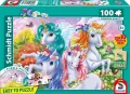 Puzzle 100 Zdjęcie jednorożców - tantis.pl