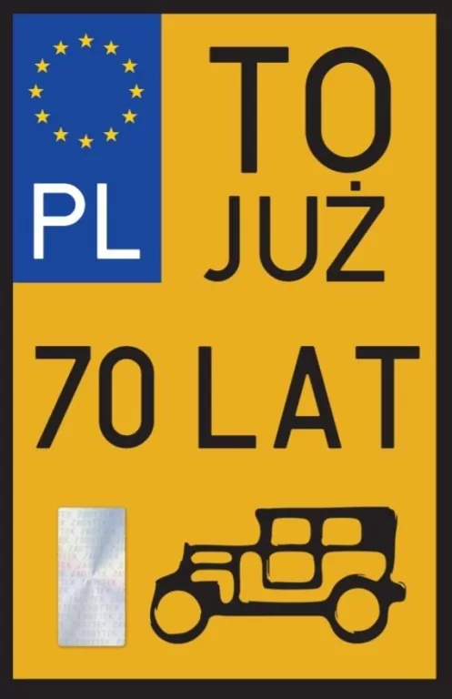 Karnet Urodziny 70 Zabytek - tantis.pl