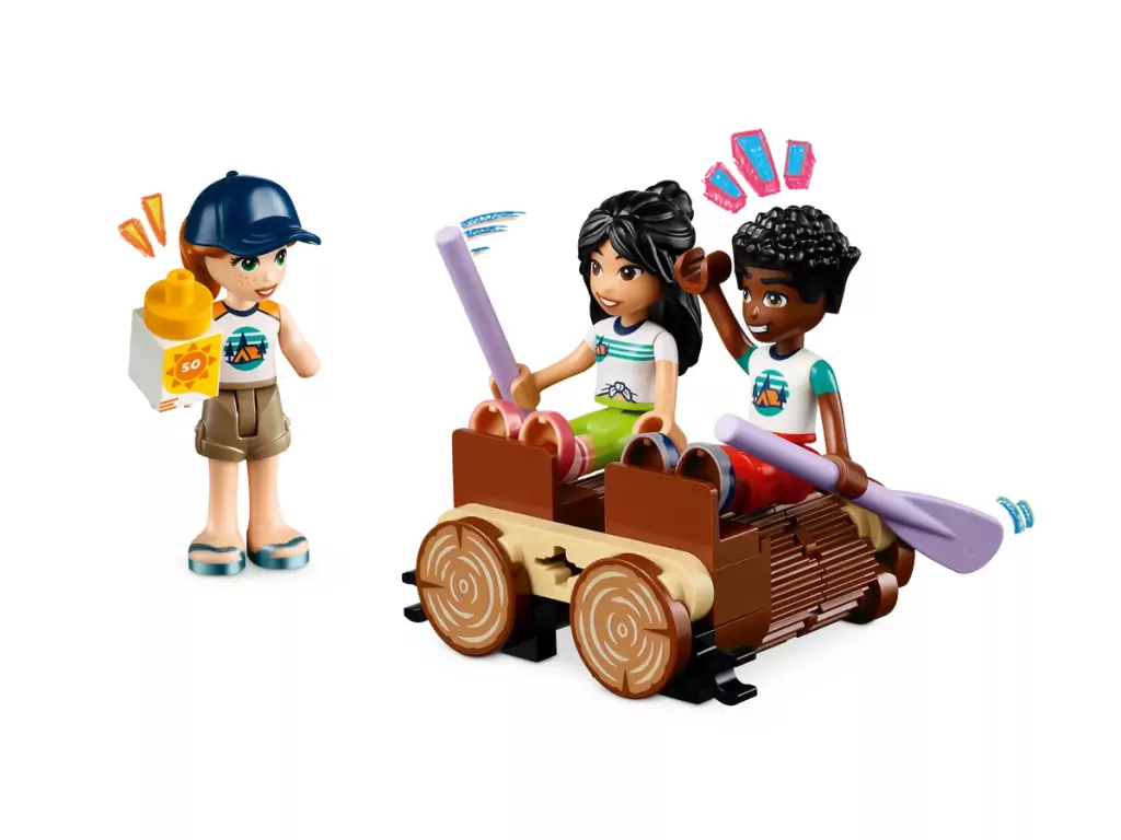 LEGO® Friends. Sporty wodne na obozie kempingowym. 42626 - tantis.pl