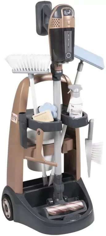 Smoby Rowenta Wózek z odkurzaczem XForce - tantis.pl