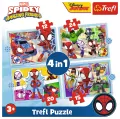 Ekipa Spidey'a . Puzzle 4w1 - tantis.pl