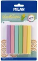 Plastelina pastel 6 kolorów x 11g MILAN - tantis.pl