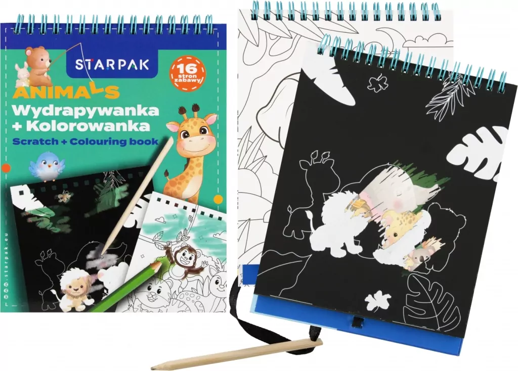 WYDRAPYWANKA KOL ANIMALS STK 12/24 - tantis.pl