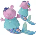 Świnka Peppa Maskotka pluszowa Peppa Syrena 30 cm - tantis.pl
