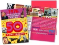 Karnet Urodziny 50 - tantis.pl