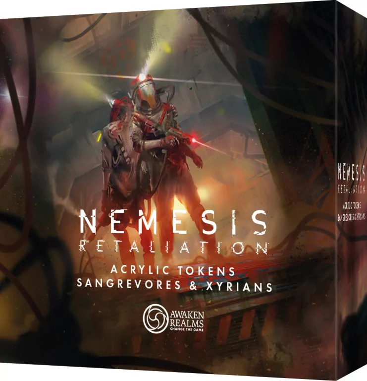 Nemesis: Retaliation - Acrylic Tokens - Sangrevores & Xyrians - tantis.pl