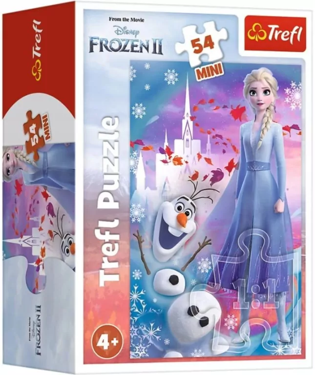 Puzzle 54 mini W świecie Anny i Elsy TREFL - tantis.pl