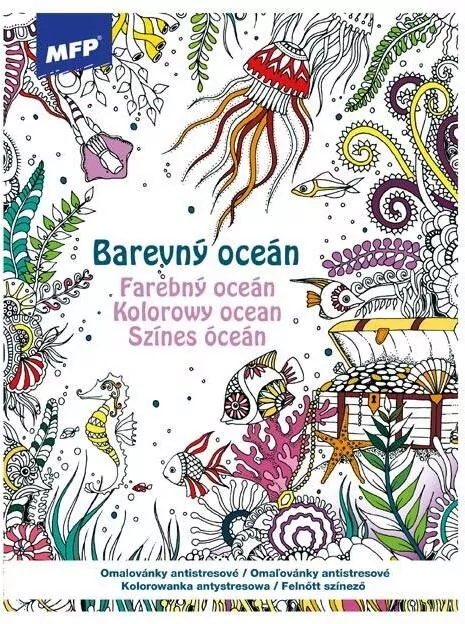 Kolorowanka antystresowa Kolorowy ocean 210x290mm - tantis.pl