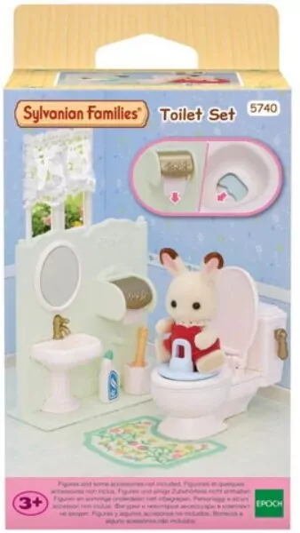 Sylvanian Families. Łazienka zestaw z toaletą 5740 - tantis.pl