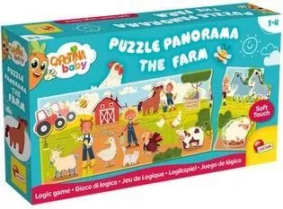 Puzzle panorama Farma. Carotina Baby - tantis.pl