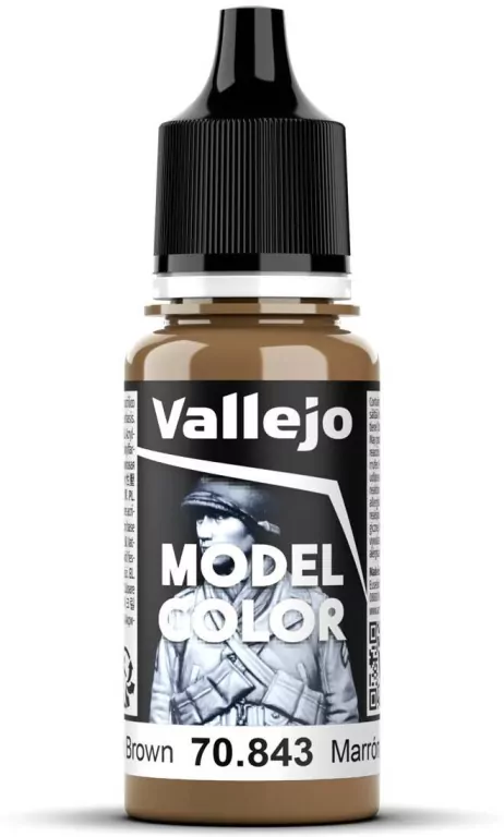 Vallejo: 70.843 - Model Color - Cork Brown (18 ml) - tantis.pl