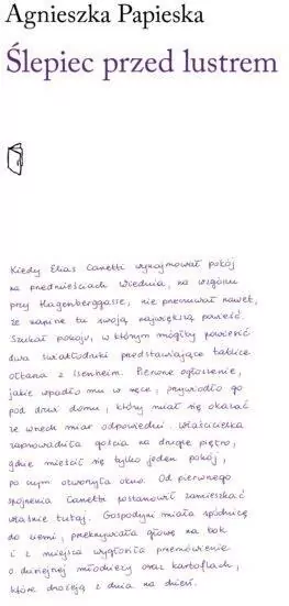 Ślepiec przed lustrem - tantis.pl