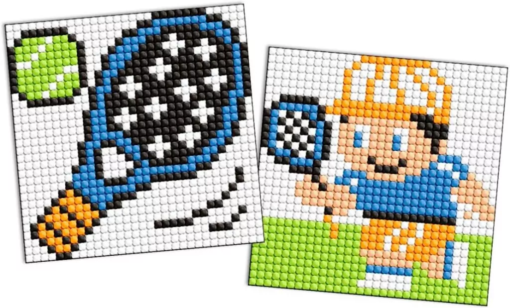 Diamentowa mozaika naklejka Kids - Sport Tenis - tantis.pl