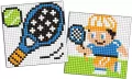 Diamentowa mozaika naklejka Kids - Sport Tenis - tantis.pl