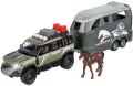 Majorette Land Rover zestaw dżokeja 25cm - tantis.pl