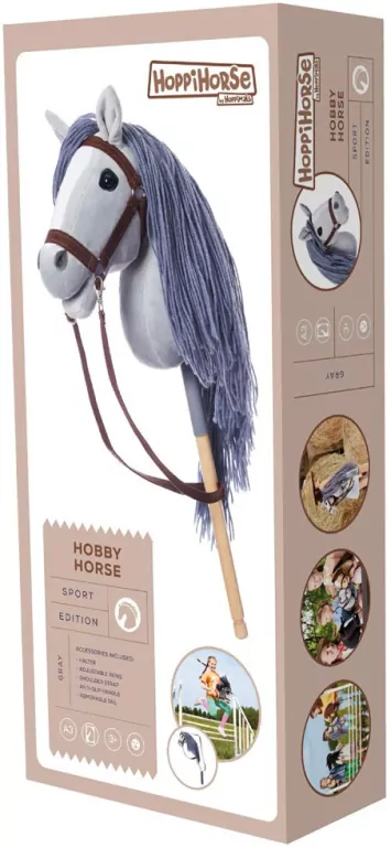 Hobby Horse A3 szary - tantis.pl