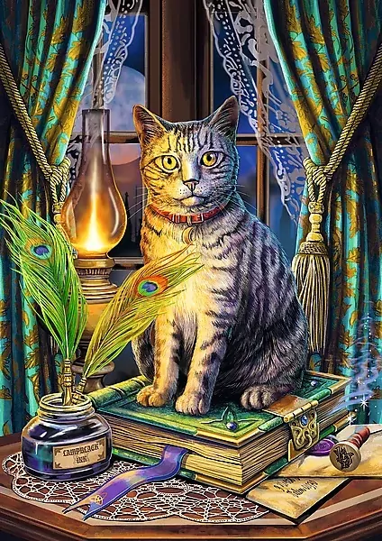 Puzzle 1000. Księga Cieni - tantis.pl