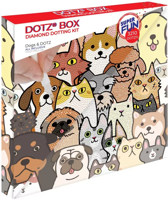 Diamond dotz. Haft diamentowy, zestaw - tantis.pl