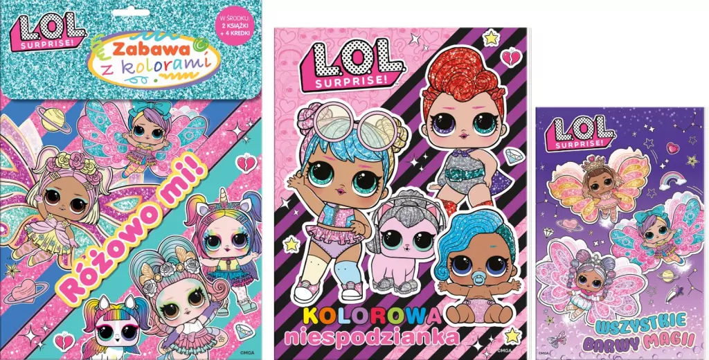 L.O.L. Surprise. Zabawa z kolorami - tantis.pl