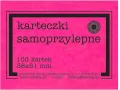 Karteczki samoprzylepne. Fluo róż - tantis.pl