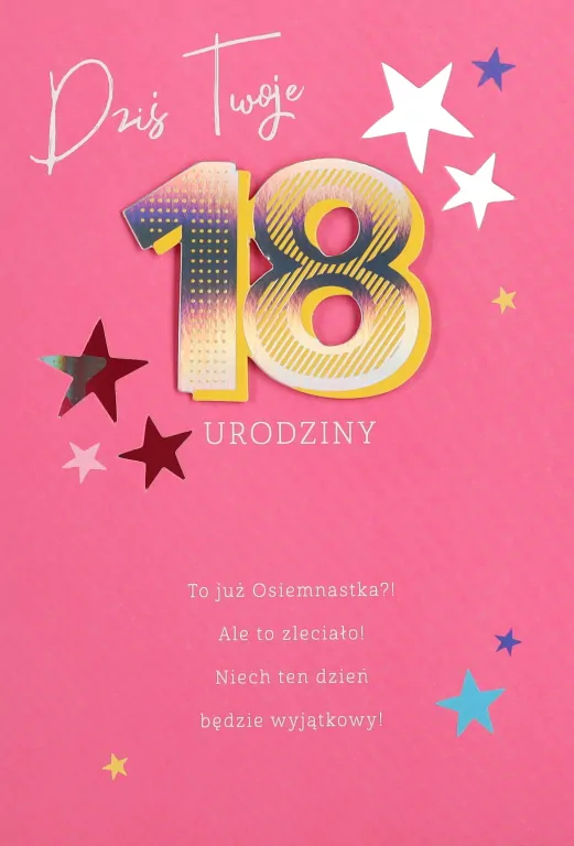 Karnet B6 Osiemnastka - tantis.pl