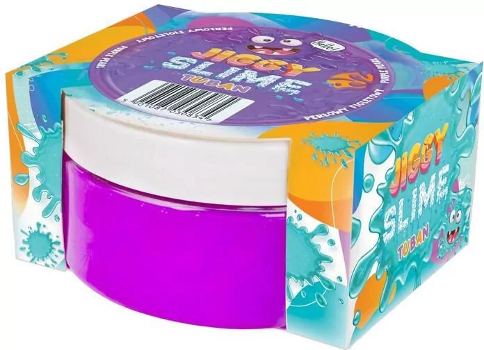 Jiggly Slime fioletowy perłowy 200g TUBAN - tantis.pl