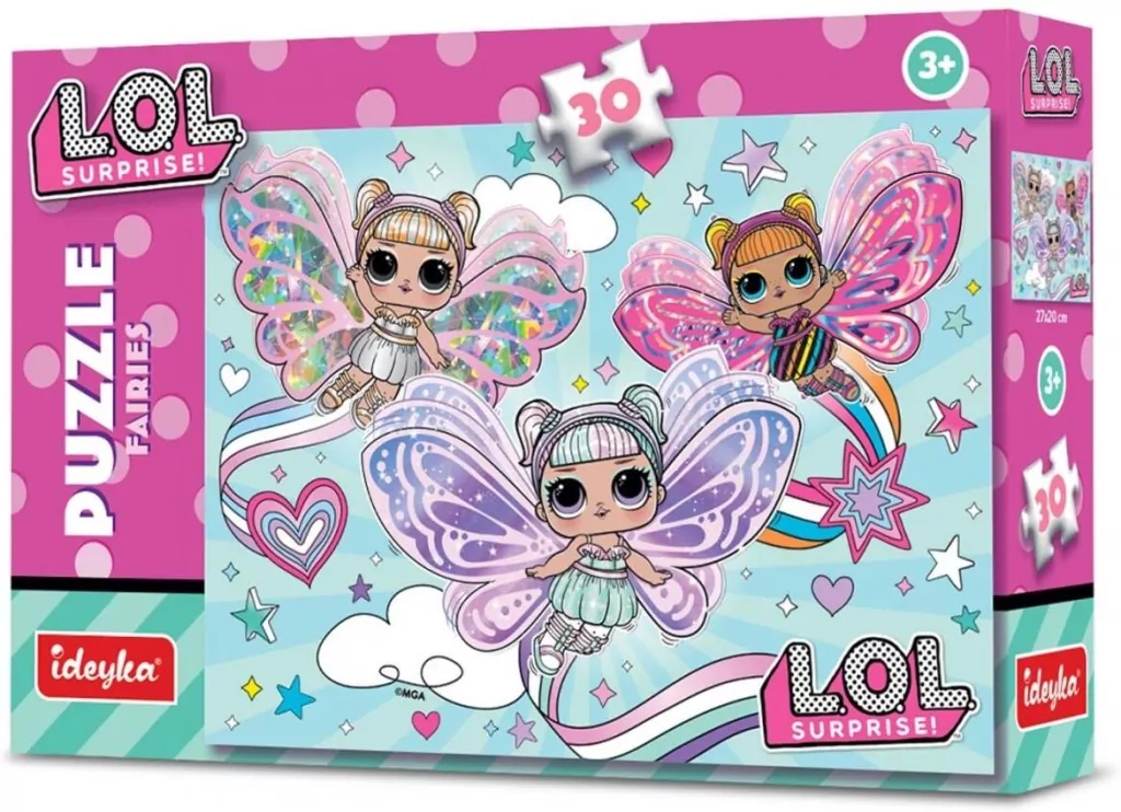 Puzzle 30 L.O.L. Surprise! Fairies - tantis.pl