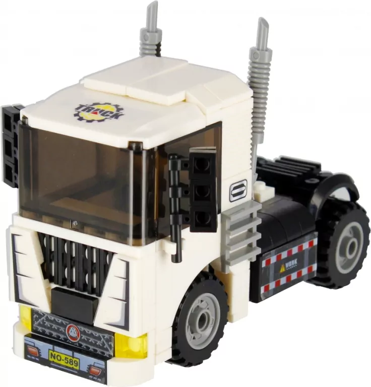 Klocki konstrukcyjne 211 elementów City Tir - tantis.pl