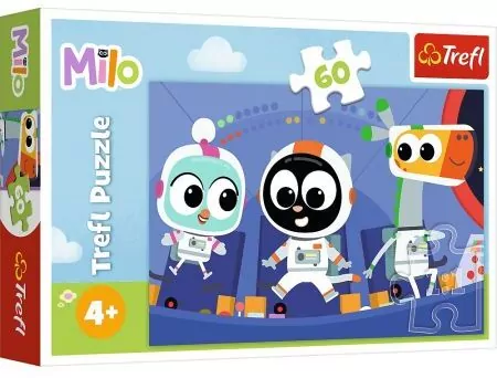 Puzzle 60 Czas poznać Milo TREFL - tantis.pl