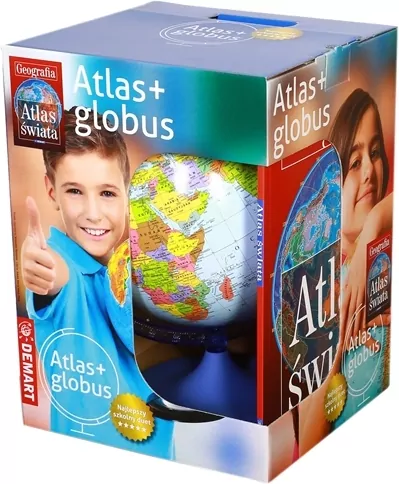 Pakiet: Atlas + globus - tantis.pl