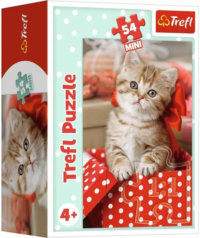 Puzzle 54 mini. Urocze zwierzątka 1 - tantis.pl