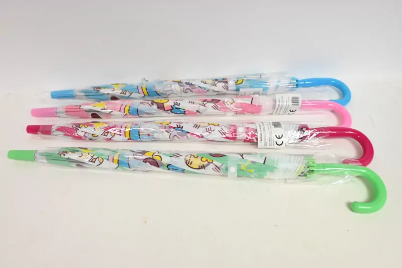 Parasol dziecięcy z gwizdkiem Jednorożce mix - tantis.pl