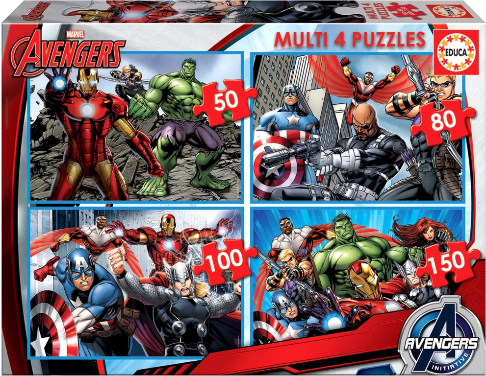 Puzzle 50-80-100-150. Avengers. 16331 - tantis.pl