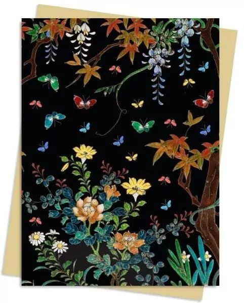 Karnet B6 Kwiaty i motyle Ashmolean Museum - tantis.pl