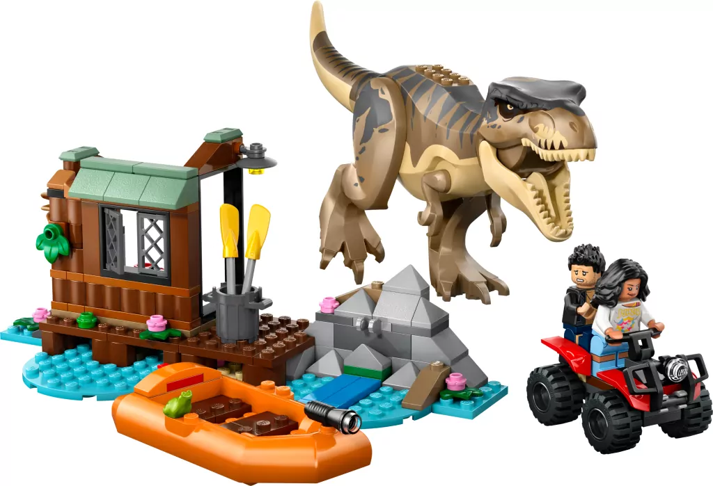 LEGO® Jurassic World. Ucieczka rzeką przed tyranozaurem 76975 - tantis.pl