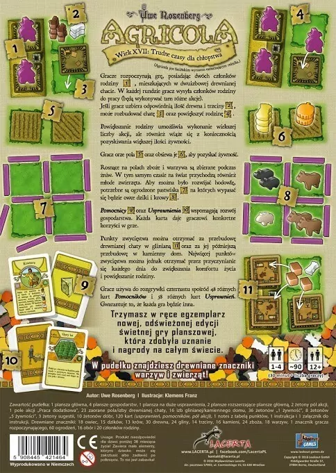 Agricola. Wersja dla graczy - tantis.pl