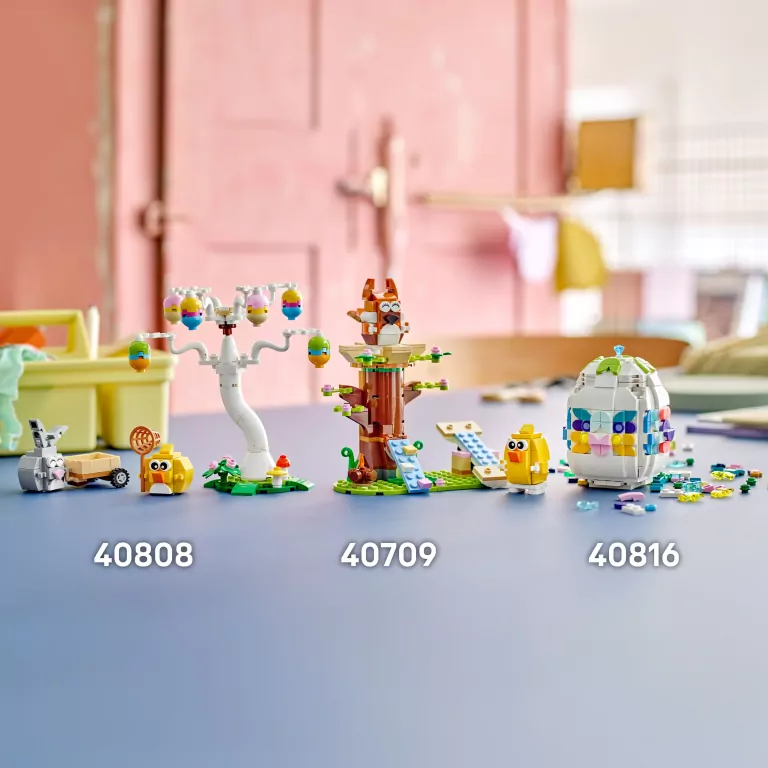 LEGO® Poszukiwanie pisanek z zajączkiem i kurczaczkiem 40808 - tantis.pl