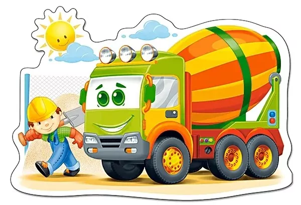 Puzzle 12 maxi. Betoniarka - tantis.pl