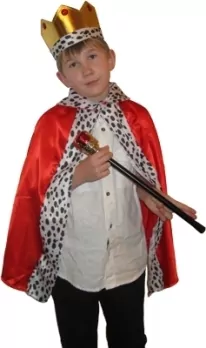 Strój dla dzieci król rozm. 90/120cm - tantis.pl