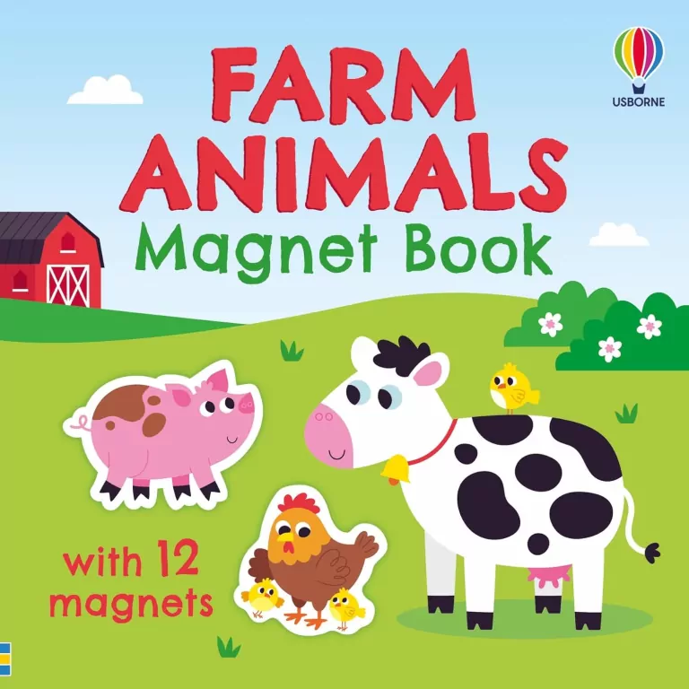 Farm Animals. Magnet Book - tantis.pl